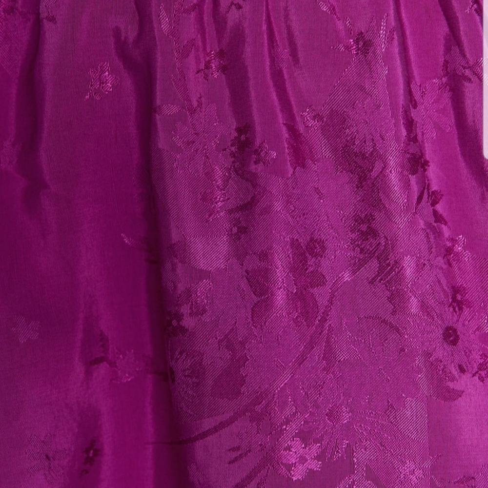 Zara Satin effect Jacquard Dress L - Picture 4 of 11